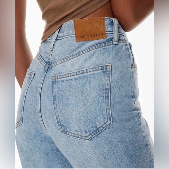 DENIM FORUM The BF High Rise Loose 28L Size 27 - Picture 2 of 8